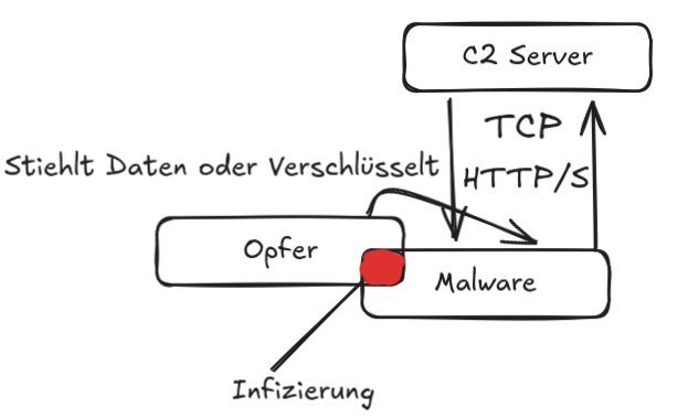 Malware-Victim Screenshot
